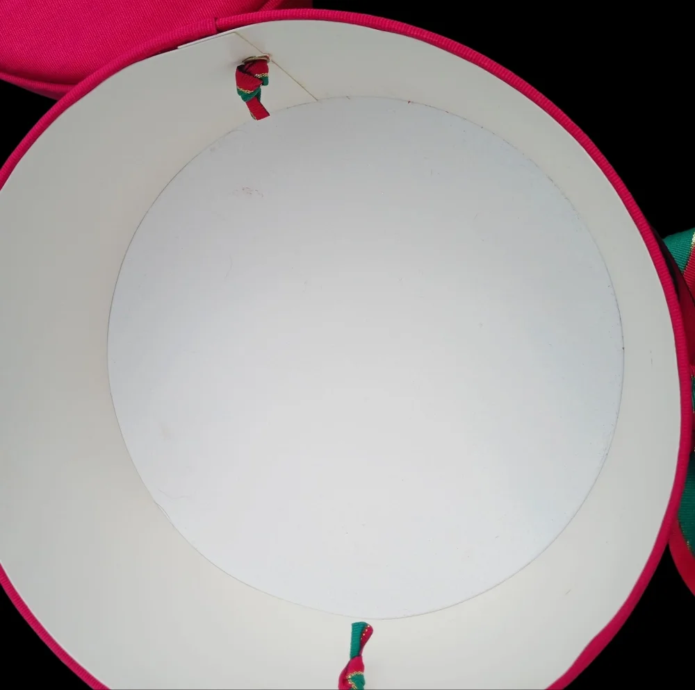 Holiday Box 8.5 Inch Diameter, 4 Inch Height